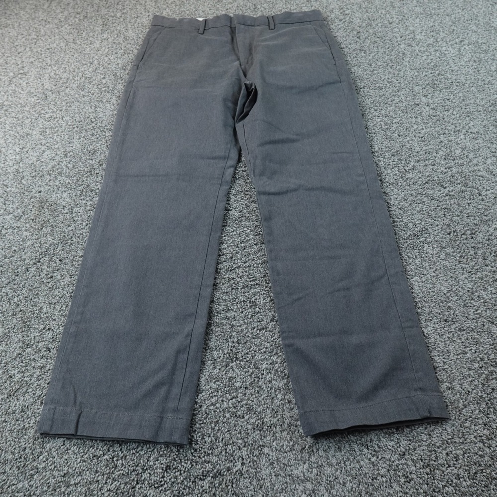 Banana Republic Pants Mens 34X30 Gray Emerson Straight Fit Chino Trouser Stretch